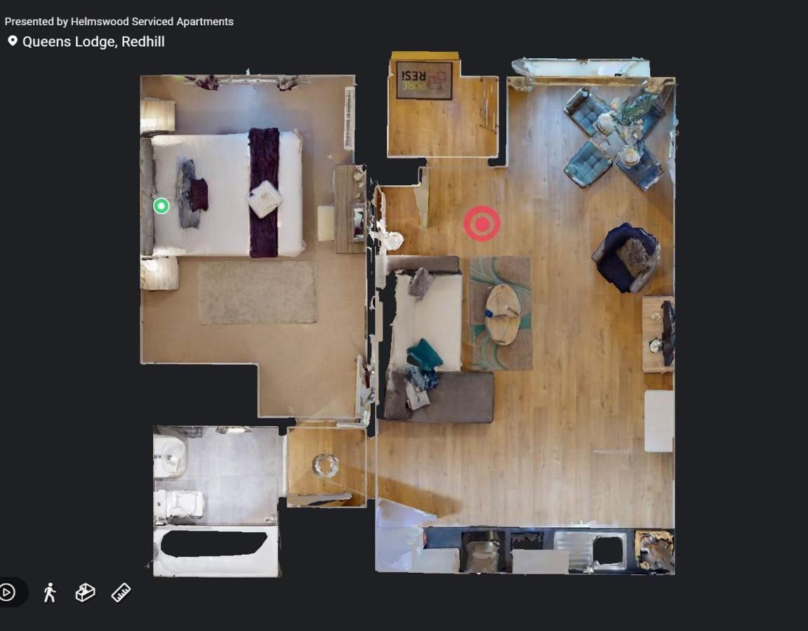 Self-Contained Town Centre One Bedroom Apartments By Helmswood Serviced Apartments Редхил Екстериор снимка